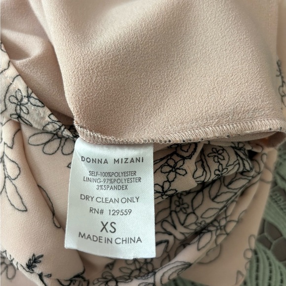 Tan Embroidered Dress Donna Mizani at Revolve - Picture 7 of 7